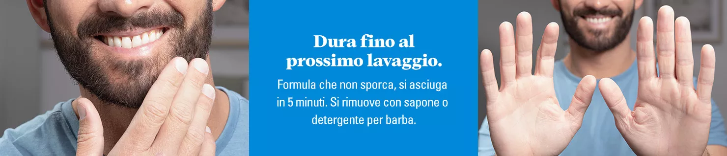 Stays put until you wash it out.