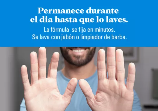 Stays put until you wash it out.