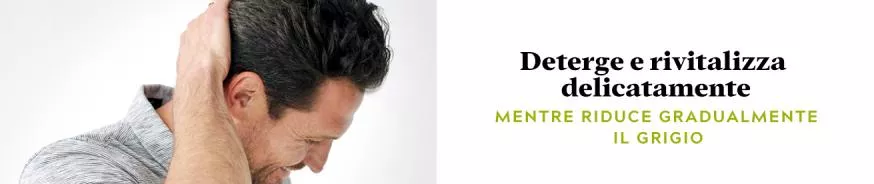 Deterge e rivitalizza delicatamente