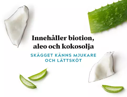 With biotin, aloe and coconut oil: beard feels softer & manageable