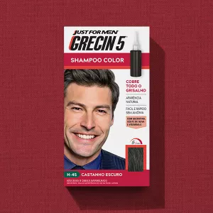 Shampoo Color box on red fabric