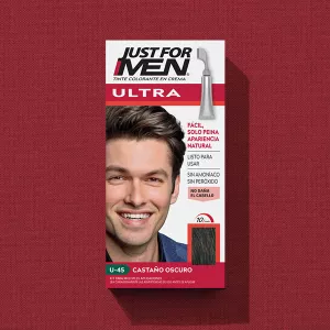 Ultra box on red fabric