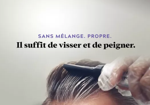 No Mix. No Mess. Just twist & comb.