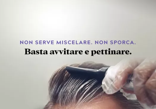 Nessun mix. Nessun pasticcio. Basta torcere e pettinare.